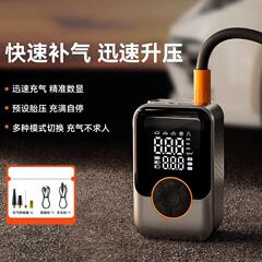 车载充气泵无线便携式高压电动打气筒汽车用打气泵轮胎测胎压双屏