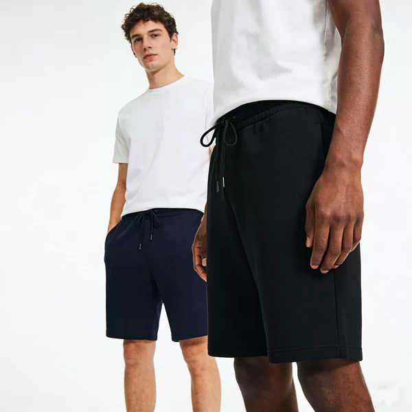Summer Unisex European Size Quick-Dry Casual Breathable Workout Shorts Drawstring Straight-Leg Training Pants in Stock