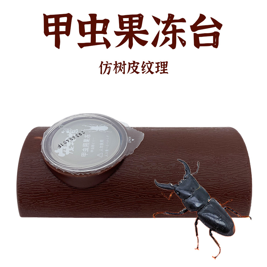 Beetle Jelly Table Plastic Large Insect Food Box Climbing Unicorn Fairy Food Table Feeding Box Landscape-making Sorbus Beetle Supplies