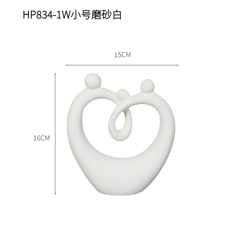 Hp834-1w tamaño pequeño blanco esmerilado