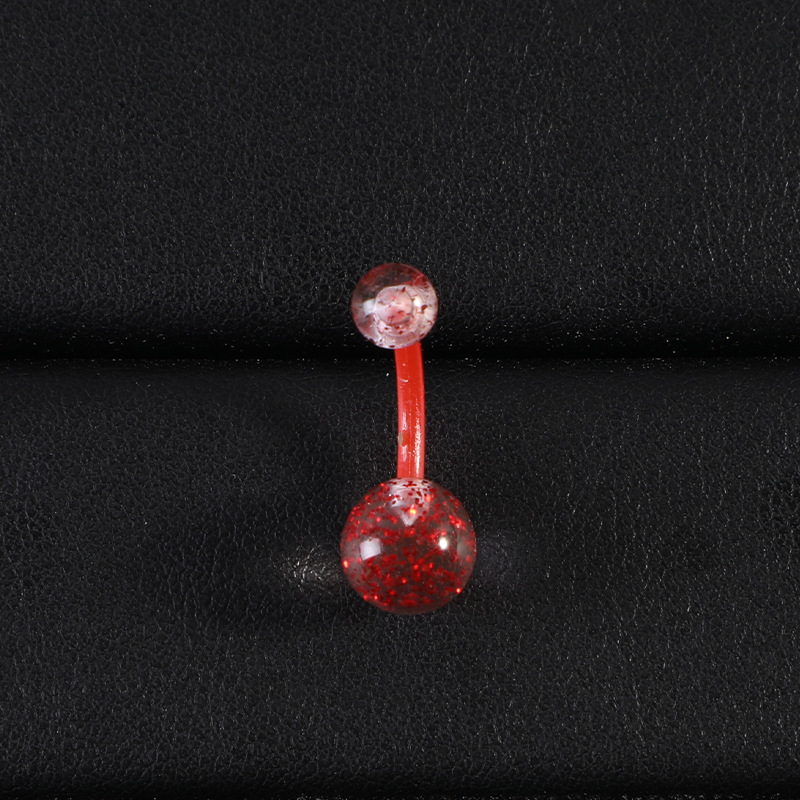 Trendy Piercingschmuck Europäischer und amerikanischer Nicht-Mainstream-Bauchnabelring in Schlangenform mit Wassertropfen-Zirkon_voghion.com