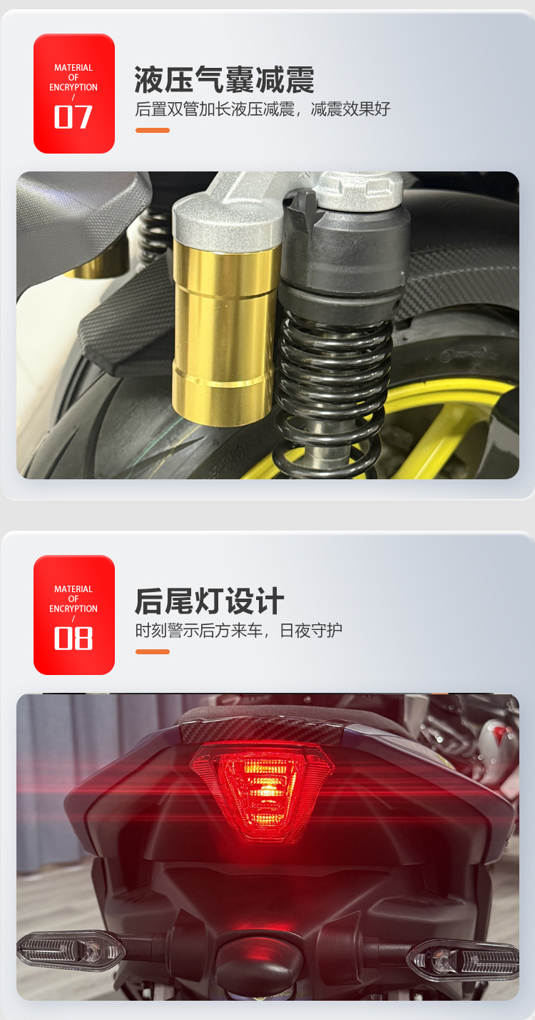 Cross-Border Fuel-Powered Motorcycle Nvx Two-Wheeled Motorcycle Export Export Vehicle 150Cc Displacement Street Bike Moped
