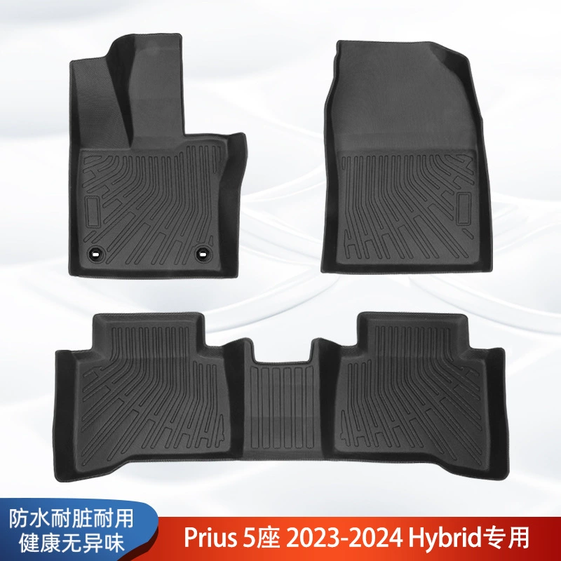 Подходит для корейской Toyota Prius 23-24, 3D коврики для автомобиля из всепогодного материала TPE, антигрязевые коврики.