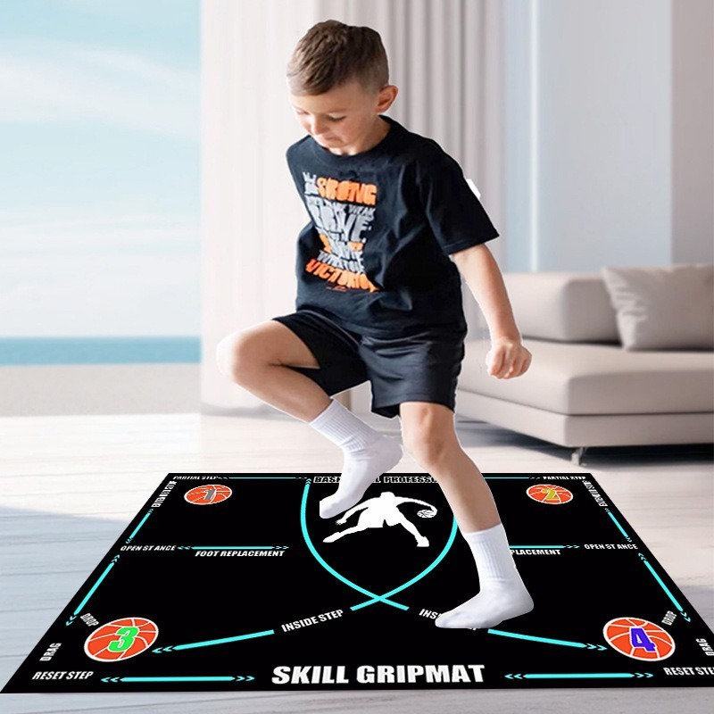 クロスボーダーテムサッカートレーニングマット滑り止めとノイズ低減家庭用子供用サッカーマットカーペットトレーニングマット芝生マット|undefined