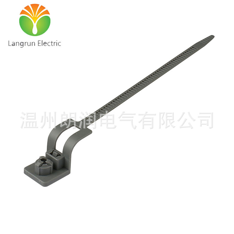 汽车扎带   一体式焊接螺栓固定扎带  9818082