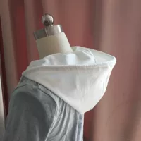 Осенние и зимние шапки, толстовки, искусственные воротники, хлопковые искусственные воротники для мужчин и женщин, декоративные воротники для курток, искусственные воротники с капюшоном.