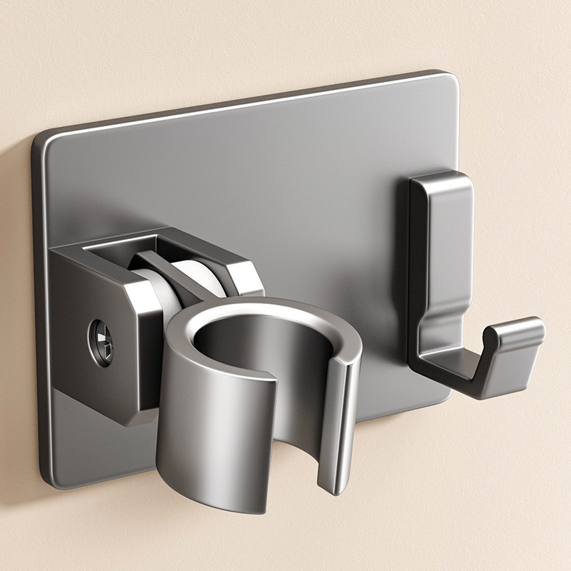 Toilet shower bracket non-perforated nozzle fixed base bathroom accessories toilet toilet companion spray gun hanger