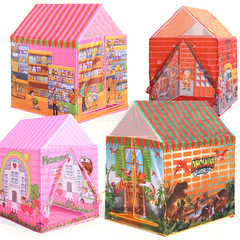 Children's tent playhouse, baby tent playhouse, indoor climbing fire-themed tents, multiple theme tents, yurt