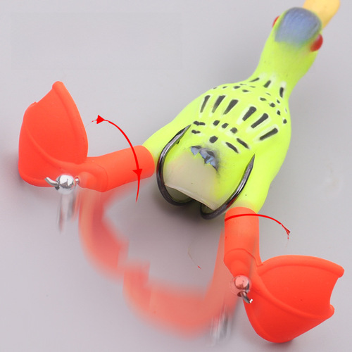 Surface System 8cm/12g Duck Bait Lure Trolling Artificial Soft Bait Fish Attractant Simulation Fish Bait Black Carp Bait