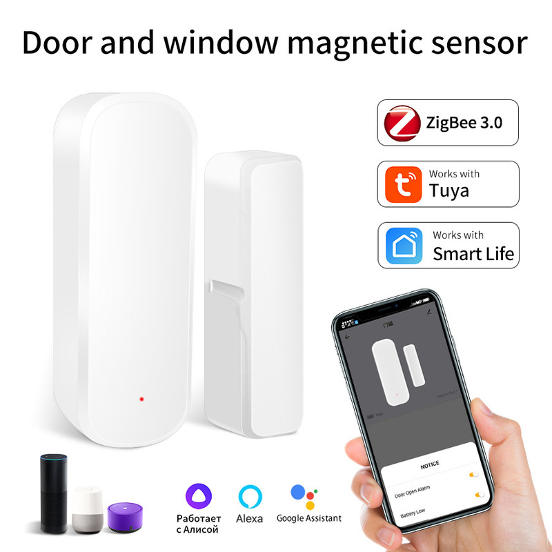 Zigbee门磁报警器无线门窗开关P传感器智能家居自动化场景联动|undefined