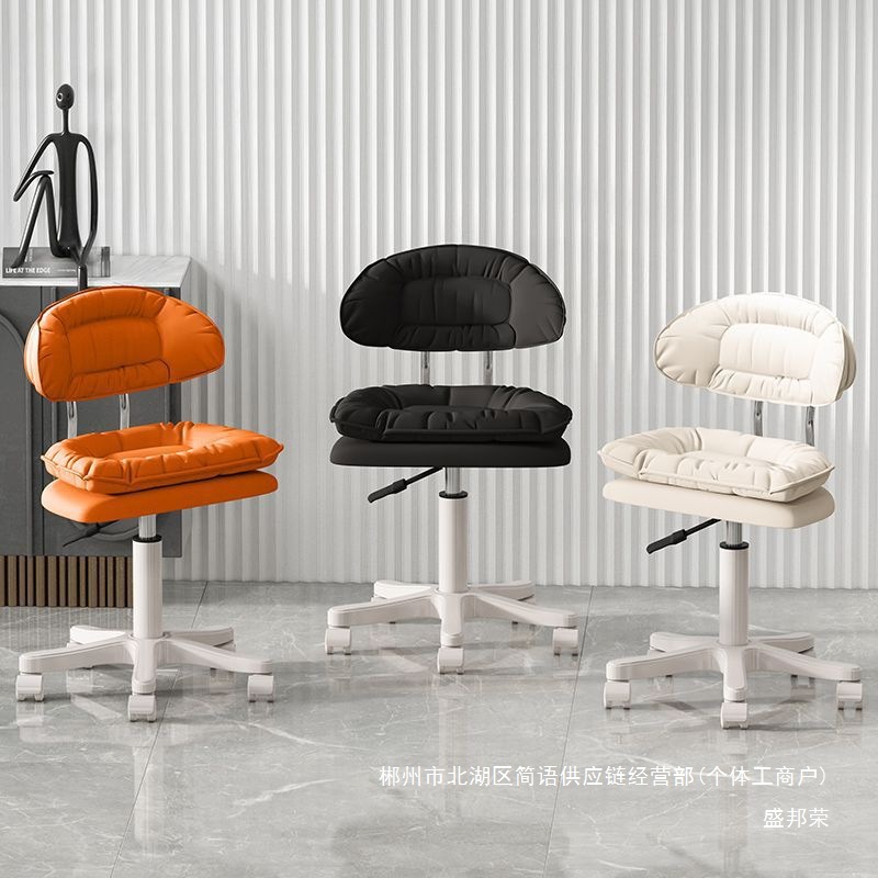 Fábrica directa silla de bar silla de computadora respaldo casero silla giratoria silla de elevación silla de cajero de recepción silla de manicura maestro