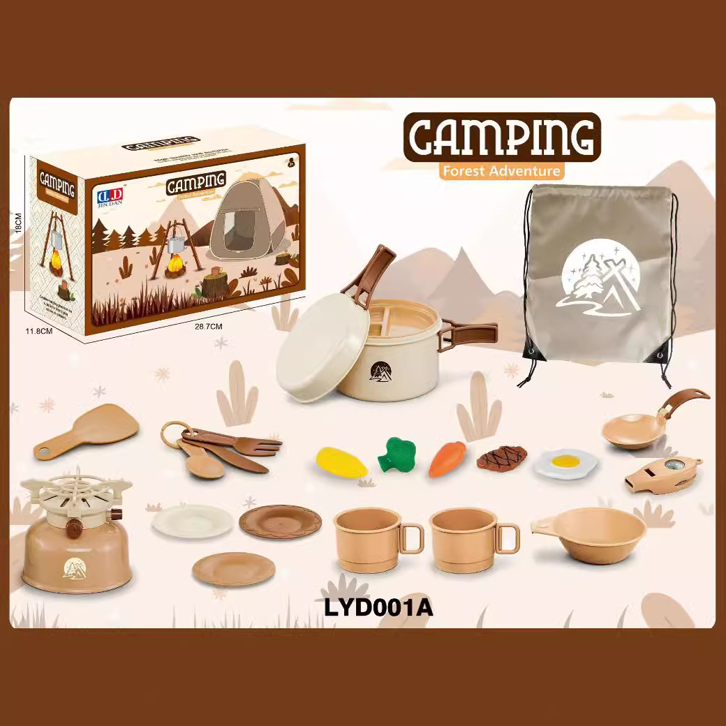 子供用多機能アウトドア探検ツールキャンプセット床マット付き収納昆虫観察ボックス知育玩具