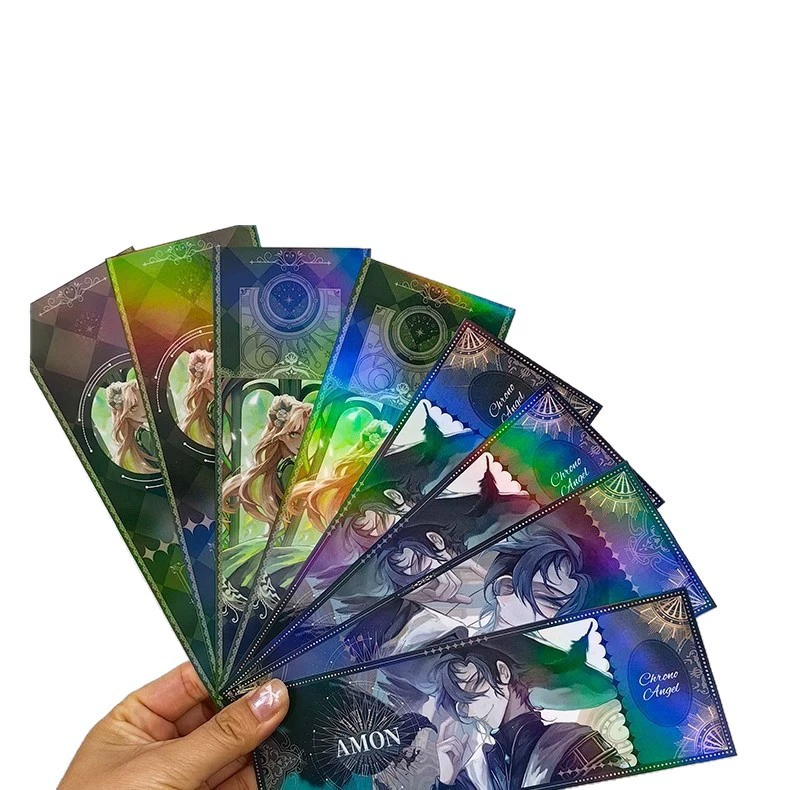 Laser ticket customized pearlescent laminated self-printed cartoon character creative card two-dimensional personalized customized concert ticket
