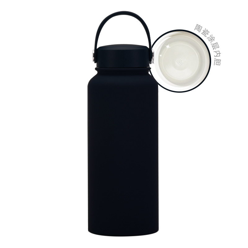 Fashion Solid Color Stainless Steel Thermos Cup 1 Piece display picture 5