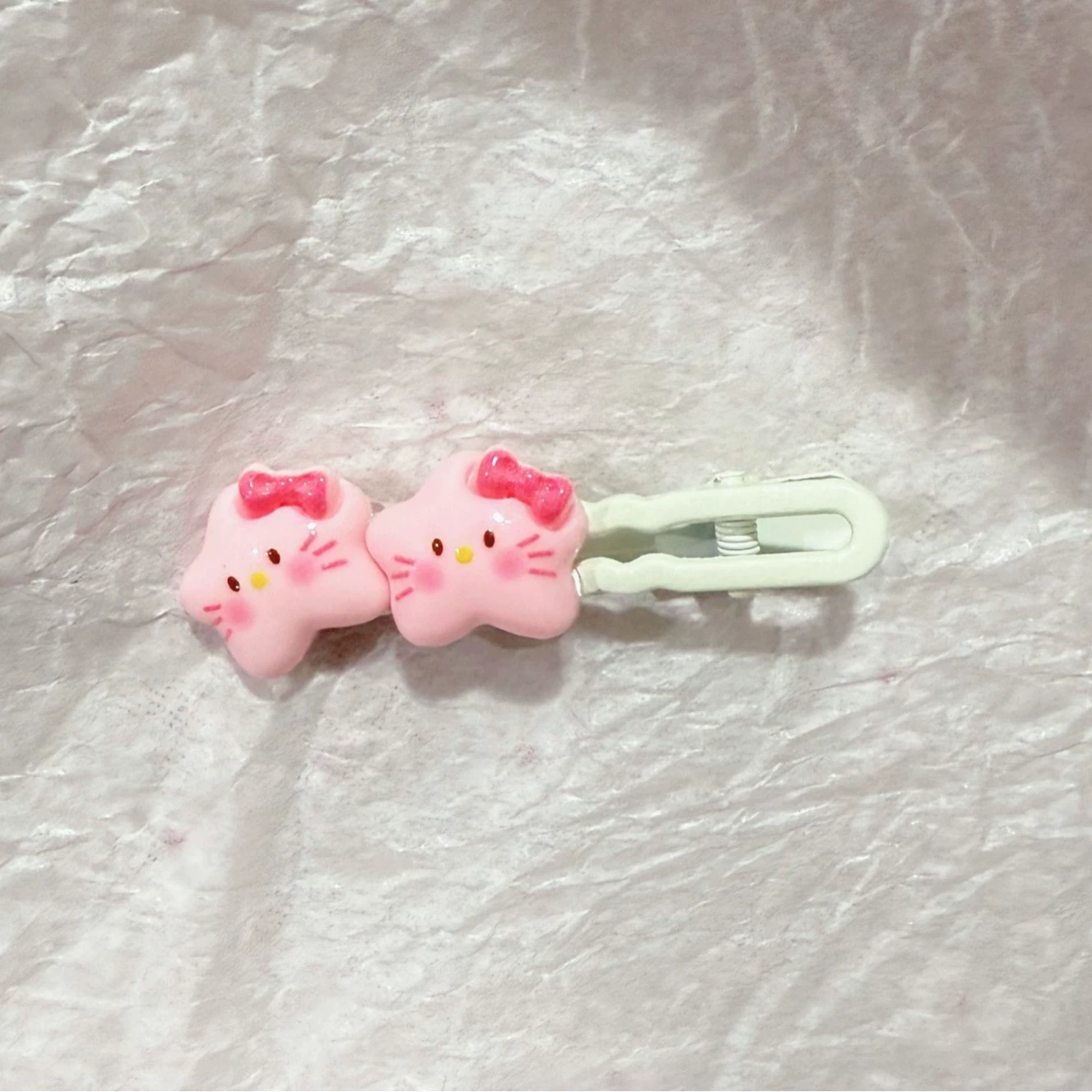 Hello Kitty, волнистая заколка для волос, шпильки для возлюбленной, аксессуар для волос, подарок на день рождения