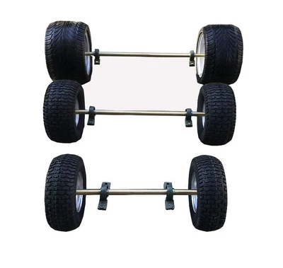 Modified Four-Wheel Motorcycle Parts, Go-Kart Rear Axle, DIY Trailer, Hitch Trailer, Rear Suspension with Tires