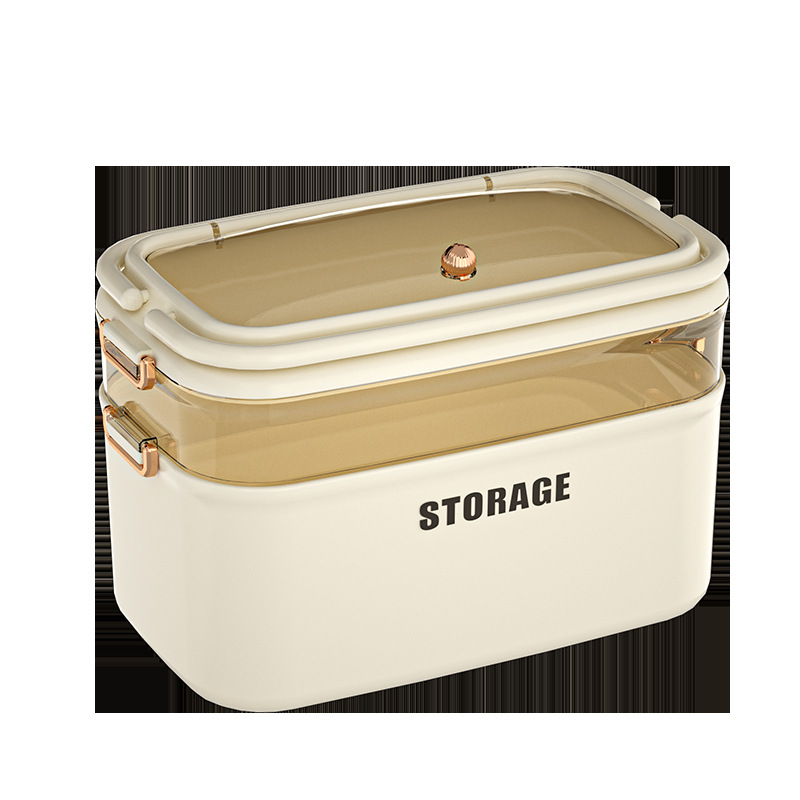 Caja de medicamentos multicapa para el hogar, caja de medicamentos de emergencia médica grande transparente para el hogar, caja de almacenamiento de medicamentos, caja de medicamentos de gran capacidad