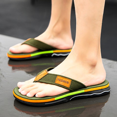 越南拖鞋男士人字拖夏季外穿防滑軟底涼拖布帶夾腳沙灘休閒涼鞋45