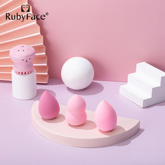 Makeup and Cosmetics Tools Grade A Gourd Water Drop Diagonal Cut Cleansing Brush Sponge Beauty Egg Powder Puff Set Combination