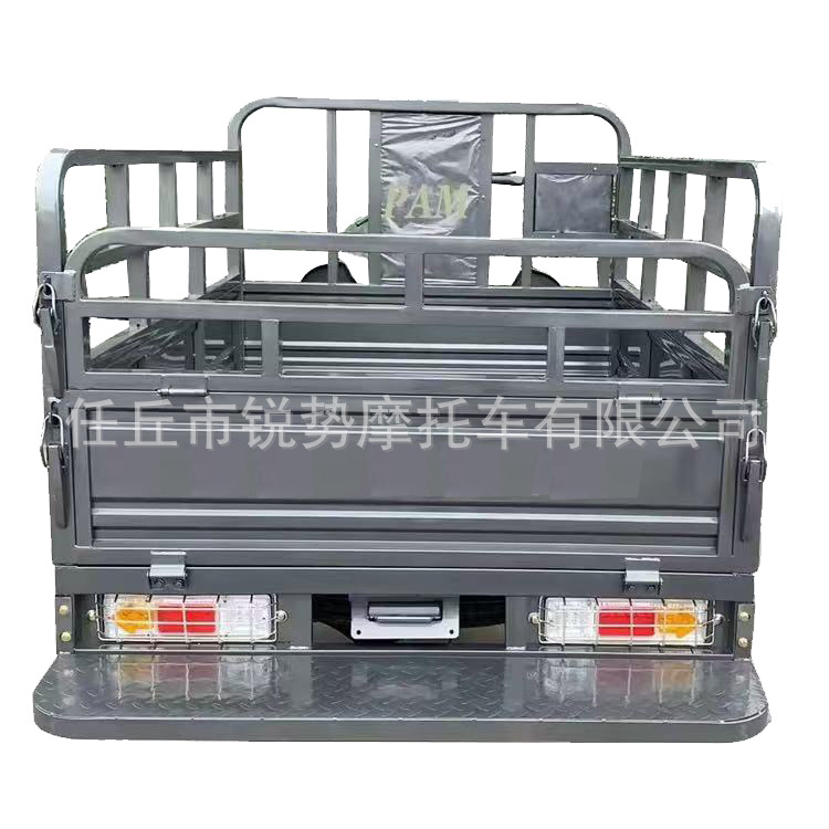 África vende motocicleta de combustible de tres ruedas de carga agrícola camión volquete de gasolina motocicleta de carga rey transfronterizo