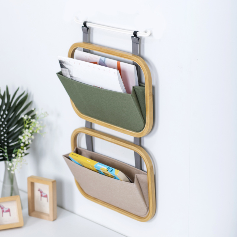 Bolsa de almacenamiento de artículos diversos multipropósito transfronterizo tipo pared multifuncional en la puerta de almacenamiento de artículos multicapa de acabado de zapatos bolsa colgante