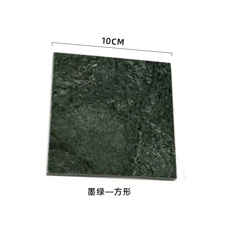 Estilo nórdico de mármol posavasos ins ronda de café antideslizante almohadilla de aislamiento piedra té montaña joyería foto al por mayor