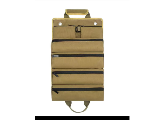 Rollo de herramientas para electricistas, tela Oxford, engrosado, electricista, bolsa de almacenamiento para carpintería, kit de herramientas de hardware para automóviles