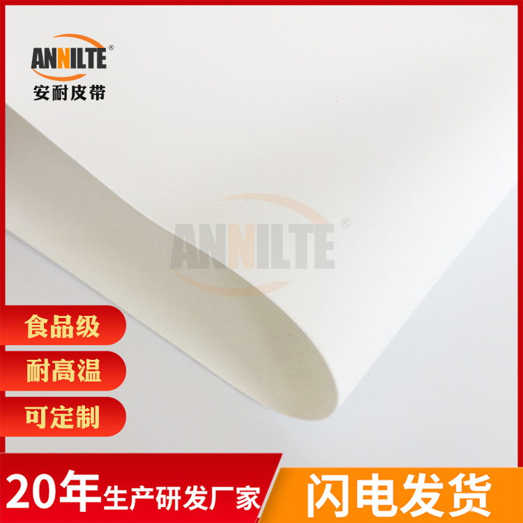 厂家直供耐酸碱耐高温聚酯网格方格环形输送带不变形不龟裂