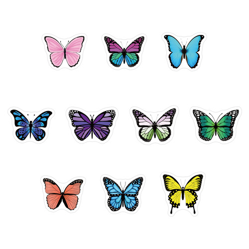 500 Cute Cartoon Animal Cute Rolling Sticker Tape for Journal DIY Decor Phone Stationery Water Cup Sticker