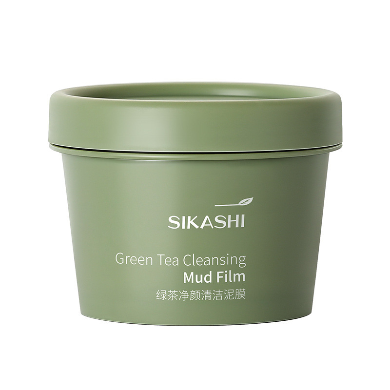 加工定制 媚族绿茶清洁面膜层温和收缩毛孔补水免洗面膜厂家直销|ms