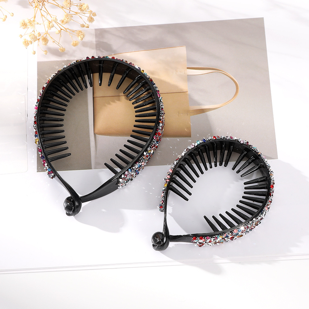 35g Weight Insert comb Hair Accessories Type 1 Piece Quantity Holiday, Street Occasion Plastic Material Geometric Pattern All Seasons Season Women's Gender Retro, Classic Style Style Retro Classic Style Women's Geometric Plastic Insert Comb 4