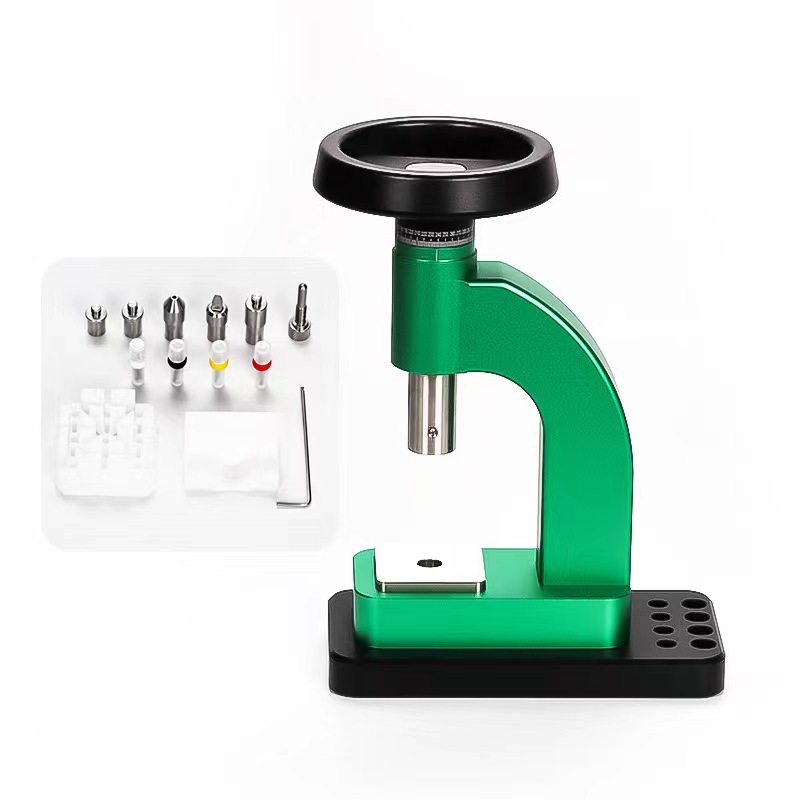 修表工具 6175–A多功能压机 撬底机拆带机 带压力刻度三用一体