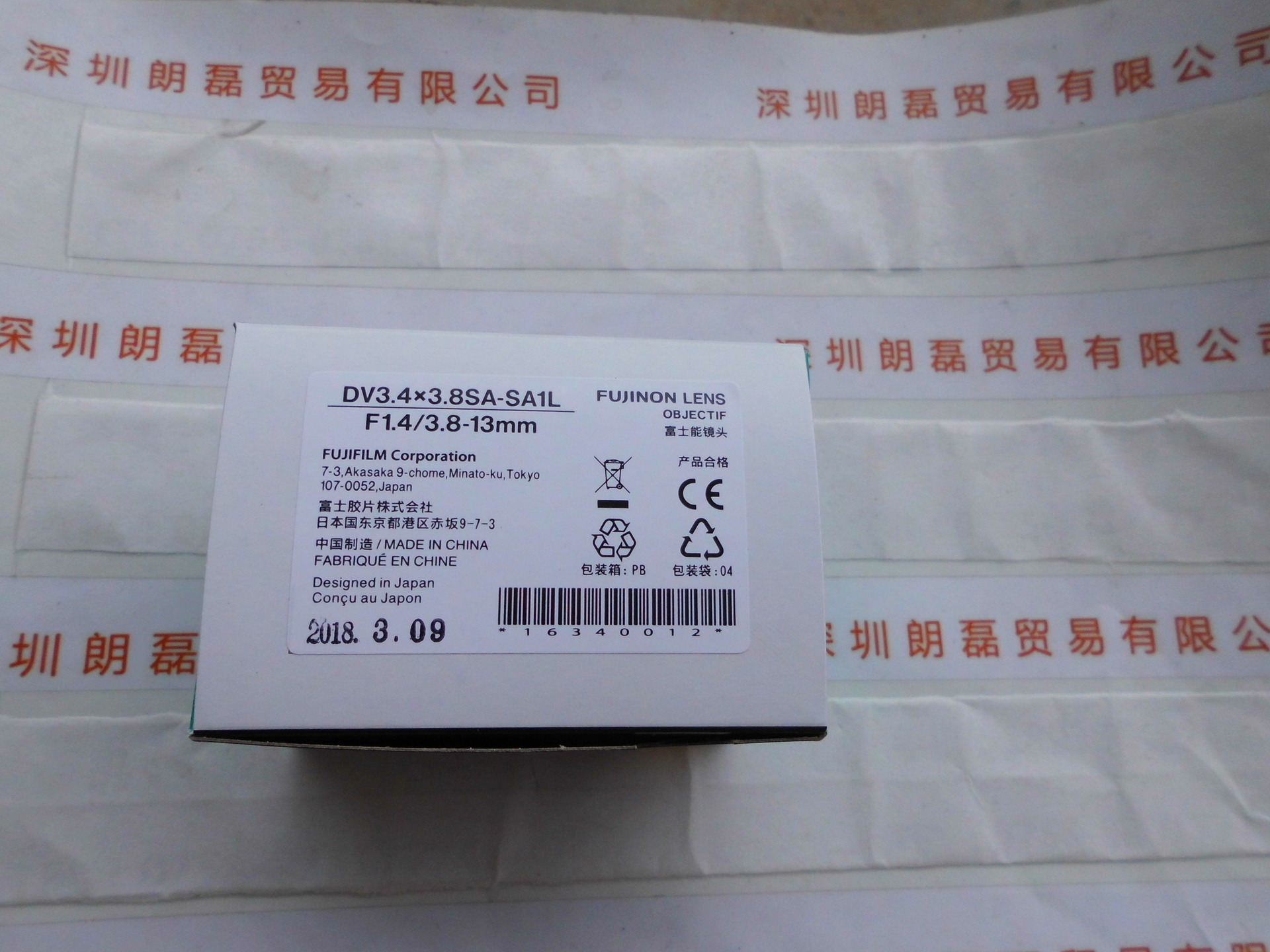 日本FUJINON富士能   DV3.4x3.8SA-SA1L  高清工业镜头