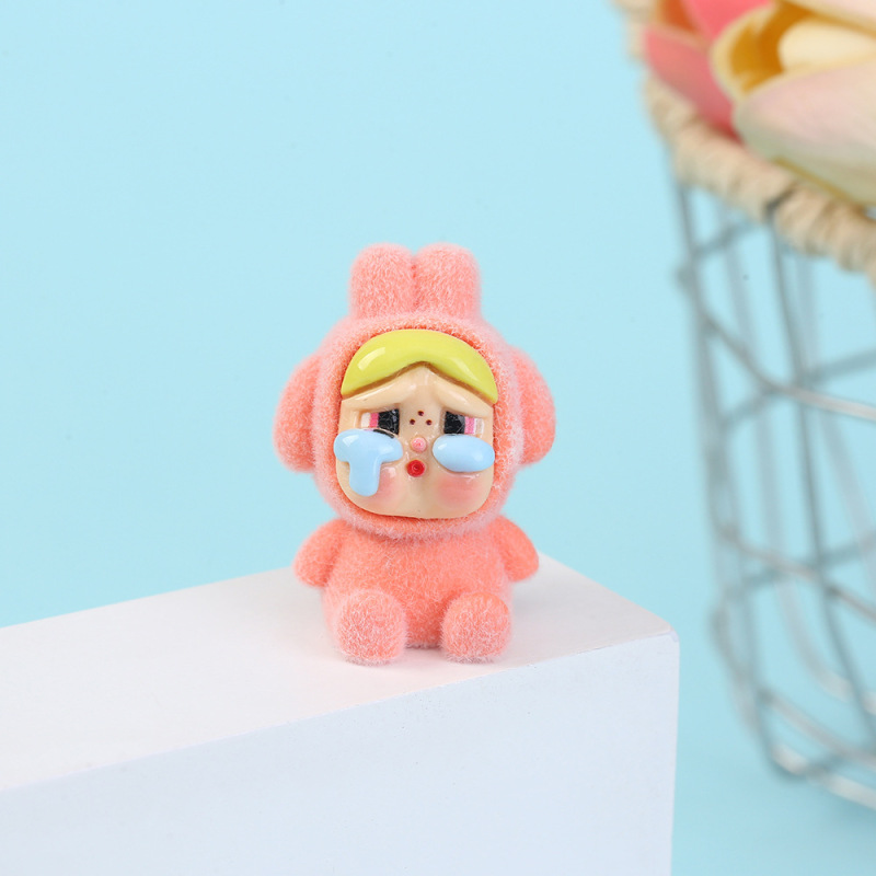 漫画樹脂泣いている赤ちゃんシリーズ装飾装飾品車のデスクトップ家の装飾ペンダント人形マシンブラインドボックスおもちゃ|undefined