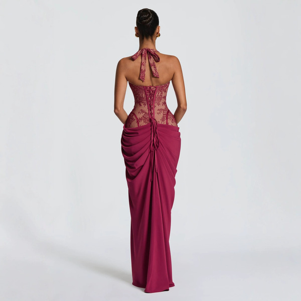 summer elegant lace spring design long skirt