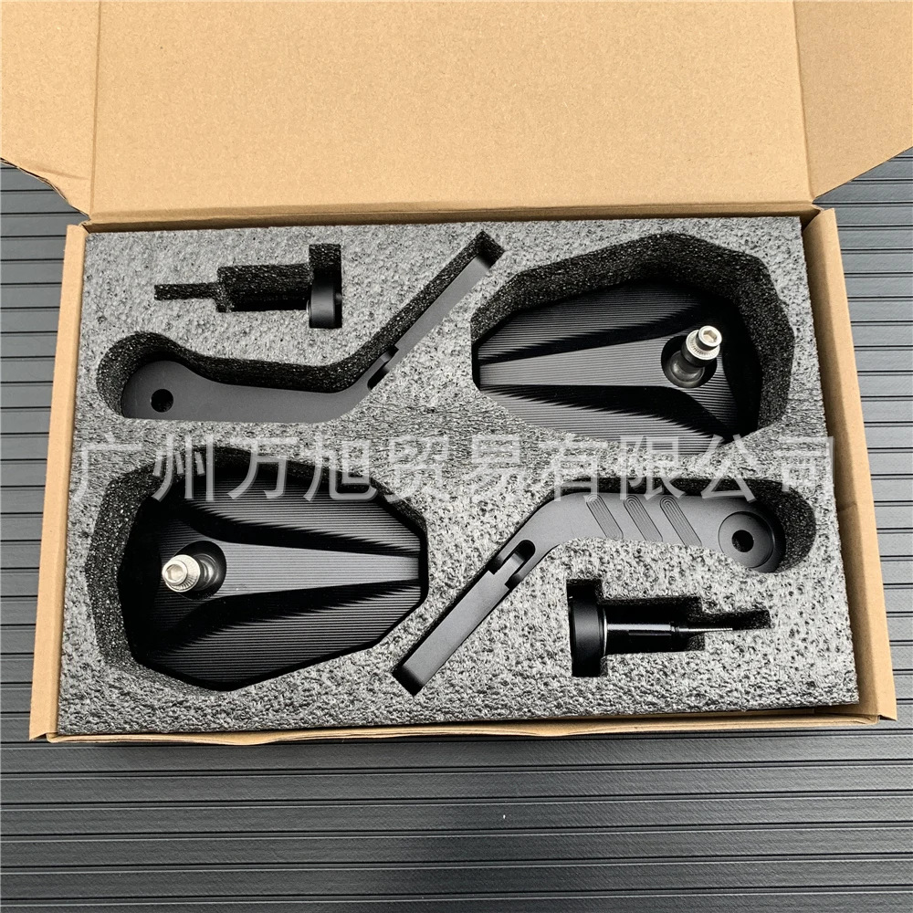 Universal 22mm Motorcycle Handlebar Mirror Cnc Rearview Mirror Handlebar End Mirror