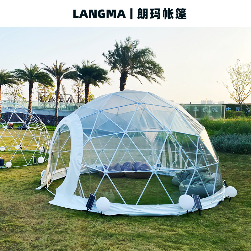 Carpa transparente al aire libre Star Sky Tent Camping catering BBQ Bubble House Sphere Tent Exposición Hotel Tent