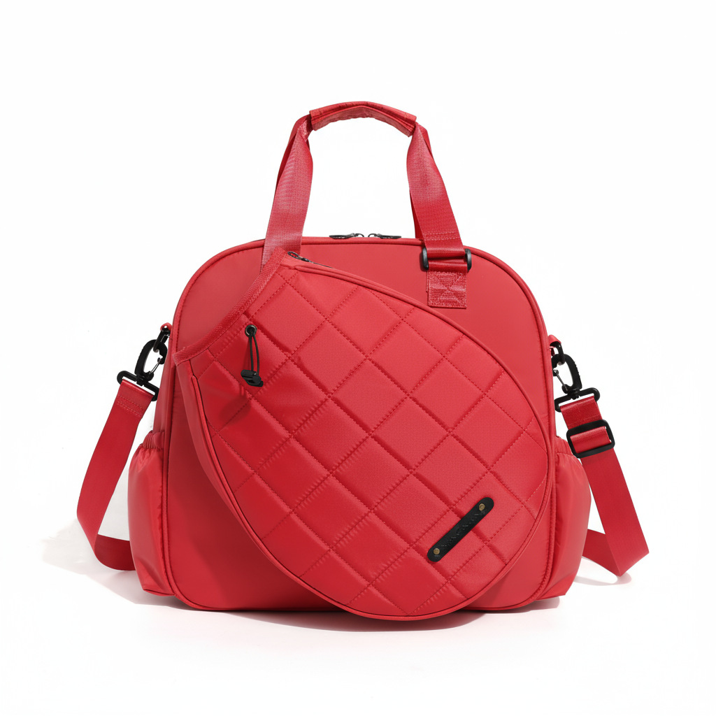 Bolsa de tenis de alto valor de mujer portátil de hombro bolsa de pelota de fútbol de venta caliente transfronteriza de gran capacidad independiente bolsa de bádminton