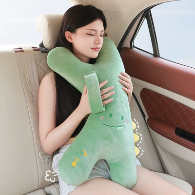 Sleeping Pillow Plush Cute | Seat belt shoulder pad