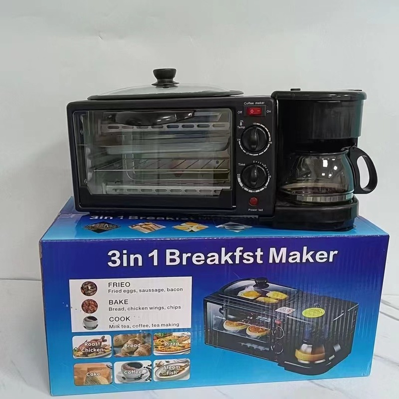 多機能朝食メーカー 3in1コーヒーメーカー 多機能電気オーブン パン焼き機 多機能ミニバージョン|undefined