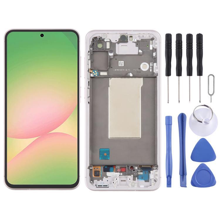 Aplicable a Samsung para Galaxy A56 SM-A566B Original LCD Touch Assembly Band