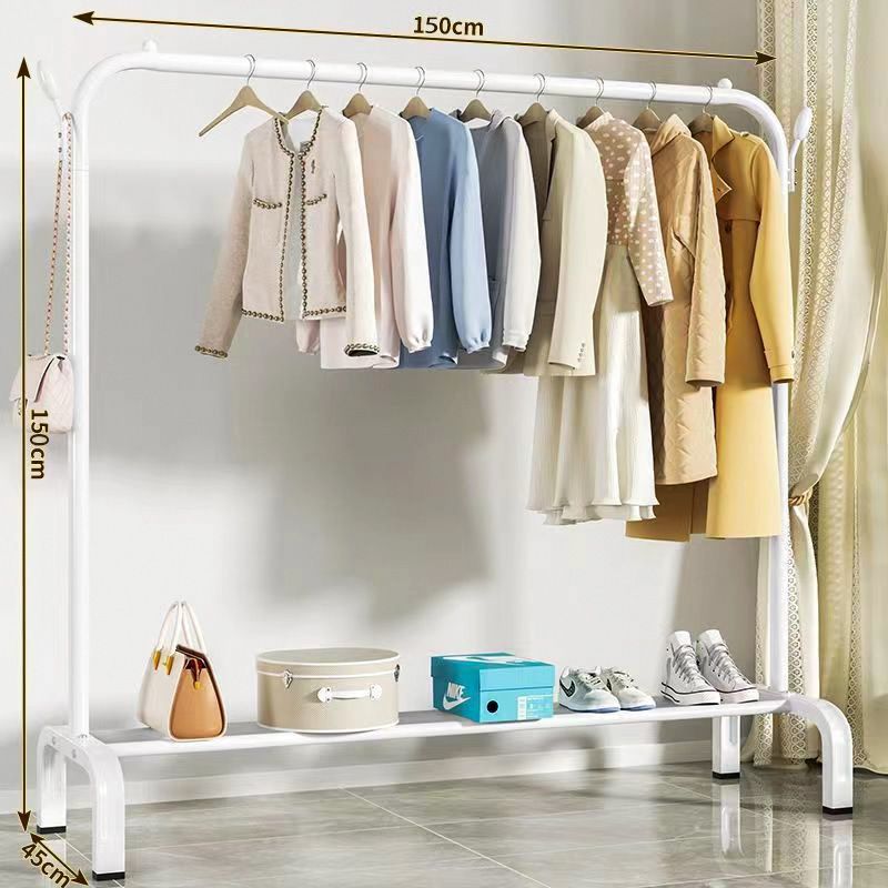 percha de ropa de piso vertical grosor grosor percha de ropa de casa dormitorio balcón barra de secado percha de ropa de secado percha