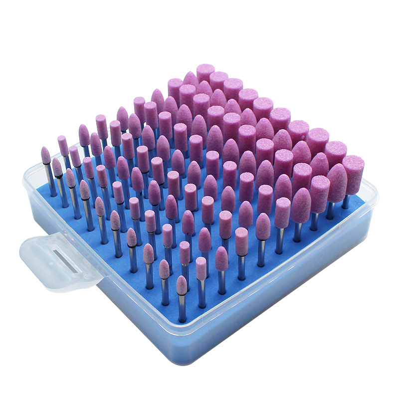 Mueda de molienda cabeza de piedra de fuego 3mm molino eléctrico pulido neumático lápiz de molienda de aire taladro tipo T pequeño abrasivo metal de arena