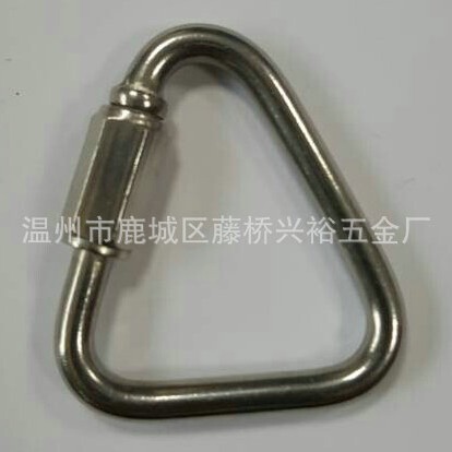 批量生产 不锈钢三角连接环 五金配件索具304连接环