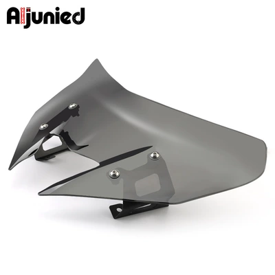Applicable to Yamaha MT09 17-20 years modified locomotive front windshield deflector wind windshield (Motorcycle front windshield) - mt09-20-windshield-without-logo