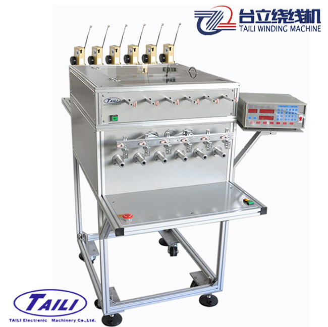 六轴高速绞线机 多轴自动绕线绞线机微波炉电机变压器绕线机