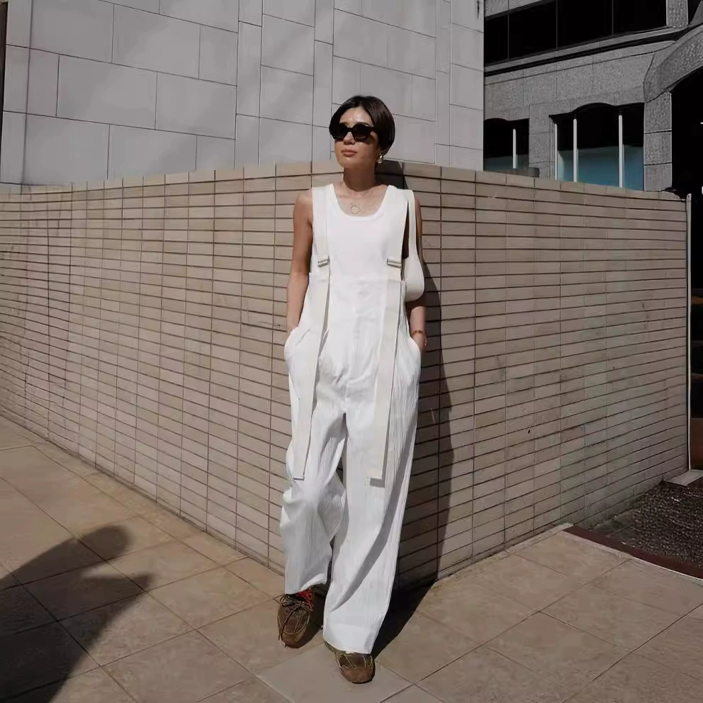 Сухой журавль весной и летом новый японский ленивый, удобный солнцезащитный крем, модные повседневные брюки, свободные тонкие и дышащие навесные брюки