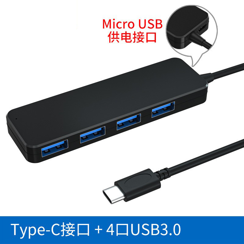 Hub USB Type-C 3.0 docking 4 puertos divisor USB 3.0 envío al por mayor
