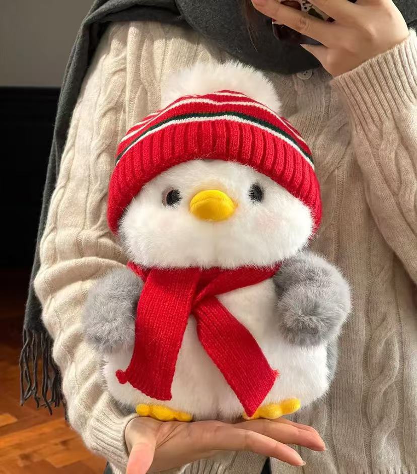 Harbin pingüino juguetes de peluche invierno muñecas muñecas muñecas de nieve muñecas de navidad muñecas de nieve pingüino de nieve