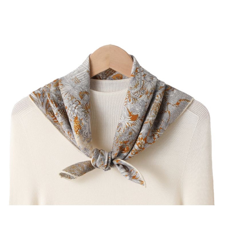 silk wool scarf